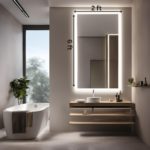 Direct Sun Beauty Full-Length Mirror - 6 ft x 2 ft with LED Backlighting